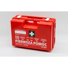 Apteczka przemysłowa z wyposażeniem w walizce z ABS z wieszakiem do montowania na ścianie, duża Apteczka przemysłowa z wyposażeniem w walizce z ABS z wieszakiem do montowania na ścianie, duża