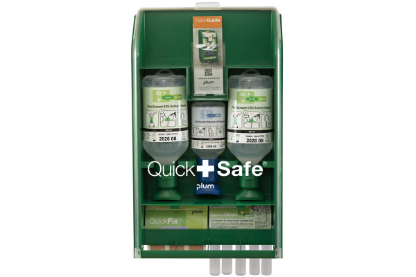 Apteczka ścienna Plum QuickSafe Basic — stacja pierwszej pomocy