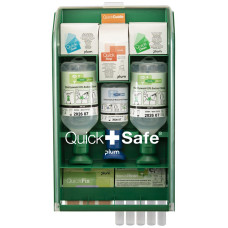 Apteczka ścienna Plum QuickSafe Complete — stacja pierwszej pomocy Apteczka ścienna Plum QuickSafe Complete — stacja pierwszej pomocy