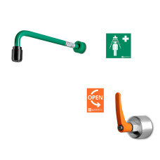 Prysznic bezpieczeństwa samoodwadniający B-SAFETY — mrozoodporny — BR 885 085