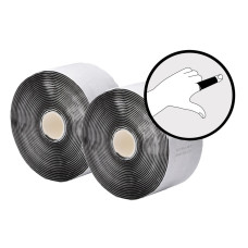 Bandaż kohezyjny Plum QuickSoft — 5,5 cm × 5 m, czarny (2× refill) Bandaż kohezyjny Plum QuickSoft — 5,5 cm × 5 m, czarny (2× refill)