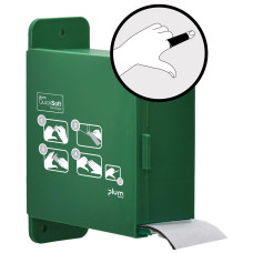 Dozownik Plum QuickSoft — czarny bandaż kohezyjny (samoprzylepny) 5,5 cm × 5 m — z rolką