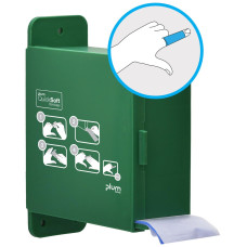 Dozownik Plum QuickSoft — niebieski bandaż kohezyjny (samoprzylepny) 5,5 cm × 5 m — z rolką