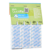 30 plastrów wykrywalnych w RTG (X-Ray) Long - wkład do dozownika Plum QuickFix