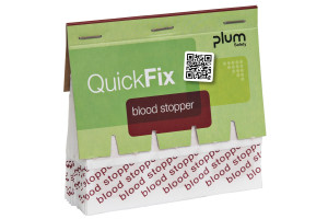 45 plastrów hemostatycznych - wkład do dozownika Plum QuickFix 45 plastrów hemostatycznych - wkład do dozownika Plum QuickFix