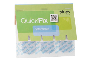 45 plastrów wykrywalnych - wkład do dozownika Plum QuickFix 45 plastrów wykrywalnych - wkład do dozownika Plum QuickFix