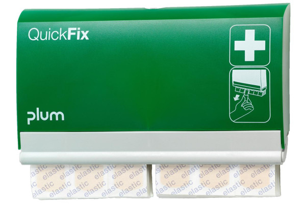 Dozownik Plum QuickFix — 2×45 plastry elastyczne (CE)