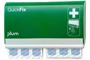 Dozownik Plum QuickFix — 2×45 plastry wykrywalne (CE)