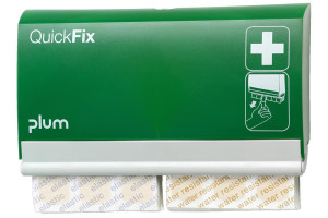 Dozownik Plum QuickFix — 45 plastrów wodoodpornych + 45 elastycznych (CE)
