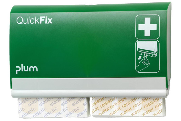 Dozownik Plum QuickFix — 45 plastrów wodoodpornych + 45 elastycznych (CE)