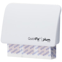 Dozownik Plum QuickFix UNO — 45 plastrów elastycznych (biały, CE)