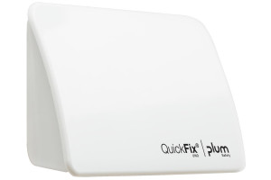 Dozownik Plum QuickFix UNO — pusty (biały, CE)