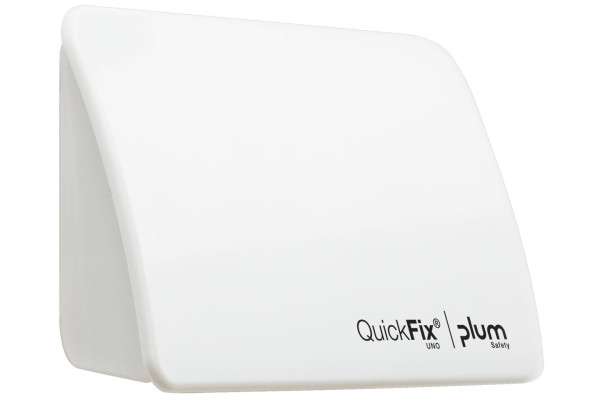 Dozownik Plum QuickFix UNO — pusty (biały, CE)