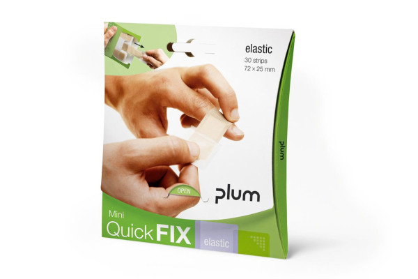 Zestaw plastrów Plum QuickFix Mini — 30 elastycznych (CE) Zestaw plastrów Plum QuickFix Mini — 30 elastycznych (CE)