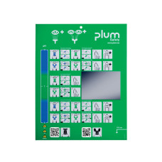 Instrukcja płukania oczu i ran Plum – tablica BHP Instrukcja płukania oczu i ran Plum – tablica BHP