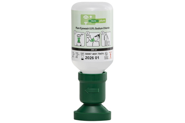 Płuczka do oczu Plum 0,9% NaCl — 200 ml (eyecup)