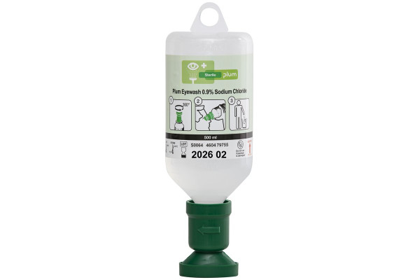 Płuczka do oczu Plum 0,9% NaCl — 500 ml