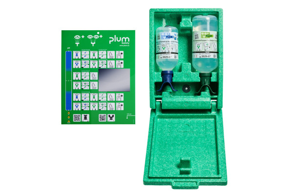 Plum Green Box 4810 – zestaw do płukania oczu i ran pH Neutral + DUO Plum Green Box 4810 – zestaw do płukania oczu i ran pH Neutral + DUO