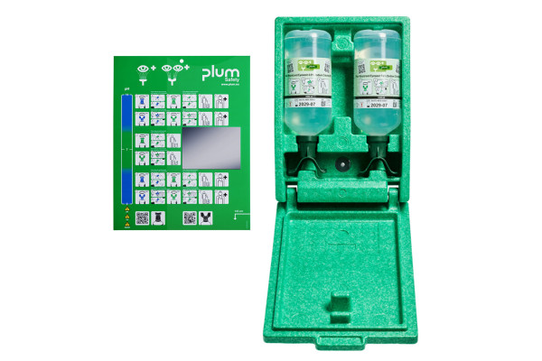 Plum Green Box 4816 – zestaw do płukania oczu i ran 2×1000 ml DUO