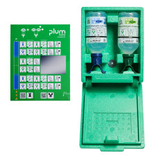 Plum Green Box – zestaw do płukania oczu i ran pH Neutral 500 ml + NaCl 500 ml DUO