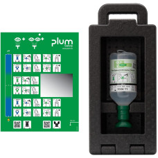 Zestaw do płukania oka Plum iBox 1 — 500 ml 0,9% NaCl (eyecup)