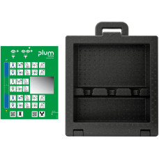 Zestaw do płukania oka Plum — pusty box iBox 3 (pusta stacja)