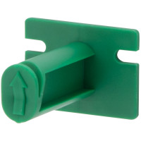 Uchwyt ścienny Plum 0,9% NaCl 500/1000 ml zielony