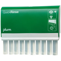 Zestaw do płukania oczu Plum 0,9% NaCl — 10×20 ml (QuickRinse, ampułki)