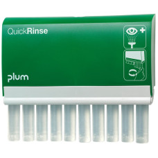 Zestaw do płukania oczu Plum 0,9% NaCl — 10×20 ml (QuickRinse, ampułki)