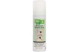 Spray do przemywania oczu i ran Plum 0,9% NaCl — 50 ml Spray do przemywania oczu i ran Plum 0,9% NaCl — 50 ml